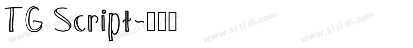 TG Script字体转换